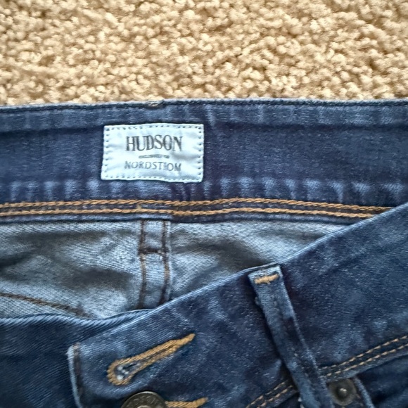 Hudson Jeans Blue Straight-Leg Classic Denim - Picture 5 of 9
